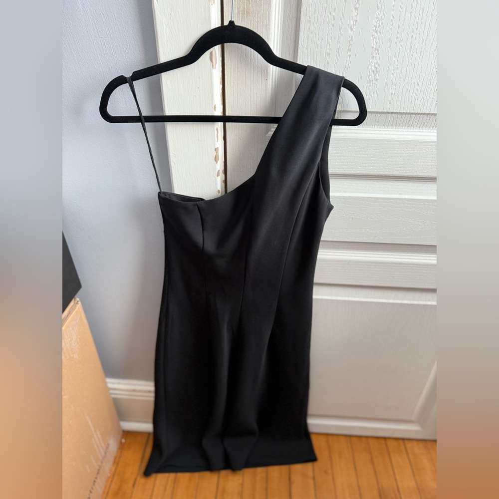 Vintage Jessica One Shoulder Midi Dress - Picture 3 of 3